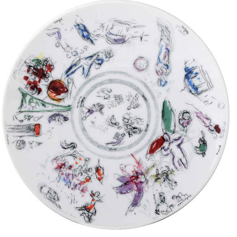 Chagall 21cm Plates Box Set/6 by Bernardaud