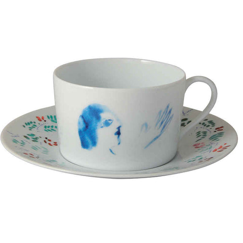 Chagall Breakfast Cup & Saucerset/2 by Bernardaud