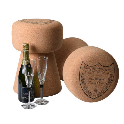 Champagne Cork Stools  by Provence Platters
