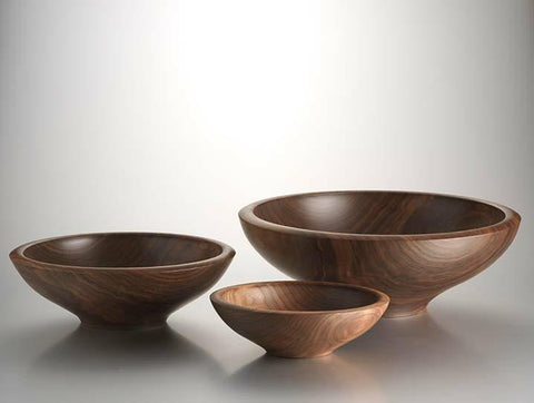 Champlain Bowl Black Walnut 16in by Andrew Pearce