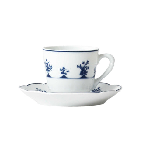 Chateaubriand Couleur  Espresso Cup And Saucer 2 Oz by Bernardaud