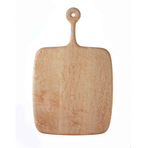Cheeseboard Bird's-Eye Maple 21.5 x 33.25in by Edward Wohl