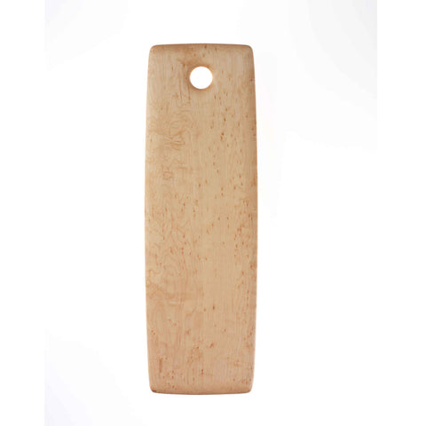 Cheeseboard Bird's-Eye Maple 7x28in by Edward Wohl