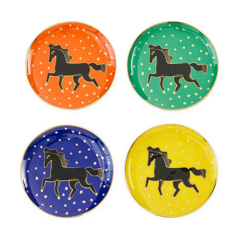 Cheval Coaster Set - Set Of 4 - Multi by Jonathan Adler