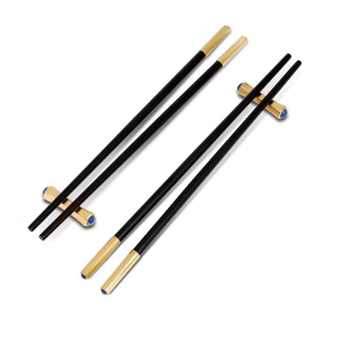 Chopsticks Zen Chopsticks + Rests (Set Of 2 Pairs) by L'objet