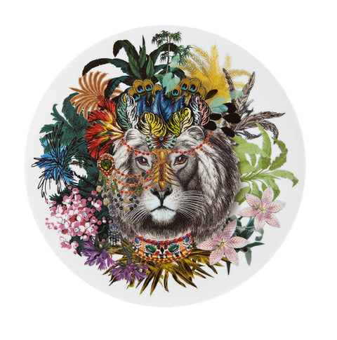 Christian Lacroix - Love Who You Want Charger Plate "Jungle King" by Vista Alegre