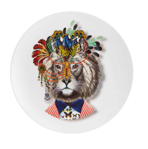 Christian Lacroix - Love Who You Want Dessert Plate "Indilion" by Vista Alegre