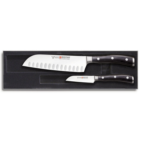 Classic Ikon Asian Knife Set 2 pcs. by Wusthof Trident