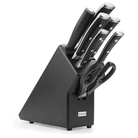 Classic Ikon Knife Block Set, 8 pcs. by Wusthof Trident