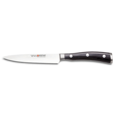Classic Ikon Utility Knife 4 1/2" by Wusthof Trident