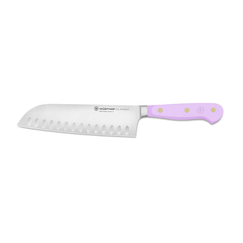 Classic Purple Yam 7" Hollow Gr. Santoku by Wusthof Trident