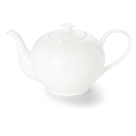 Classic Teapot Round 1.30 L White by Dibbern