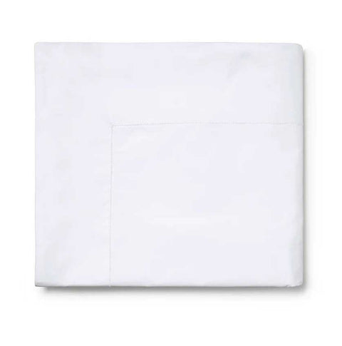 Classico White Full Queen Flat Sheet by Sferra