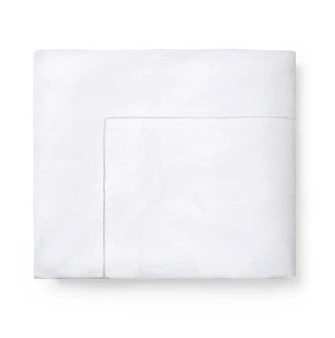 Classico White Full/Queen Duvet Cover by Sferra