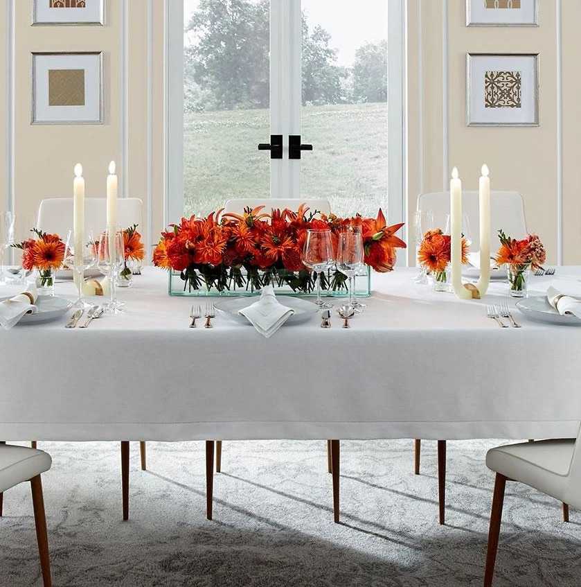 Classico White Table Linens by Sferra