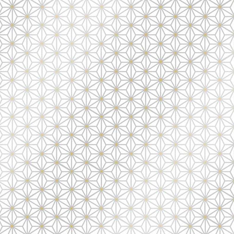 Cocktail Napkin Ginza Silver by Paper Products Design