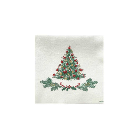 Cocktail napkin Sapin by Francoise Paviot