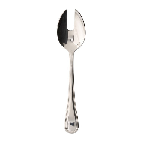 Contour Silverplated Salad Serving Fork by Sambonet