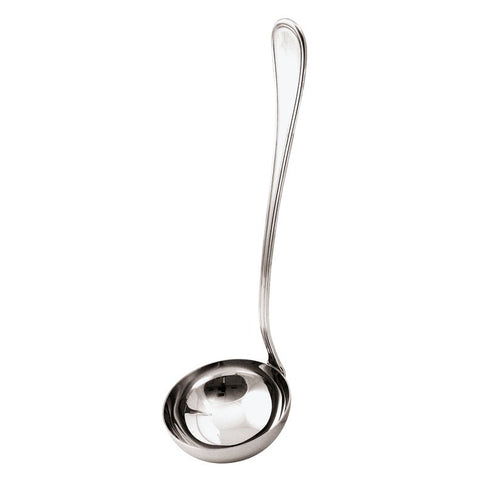Contour Silverplated Soup Ladle by Sambonet