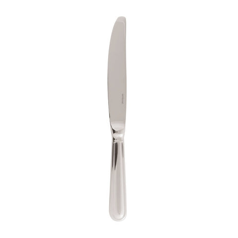 Contour Silverplated Table Knife Solid Handle by Sambonet