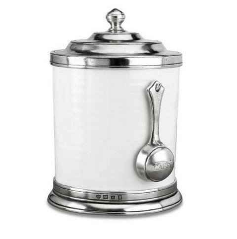 Convivio Caffe Canister W/Scoop by Match