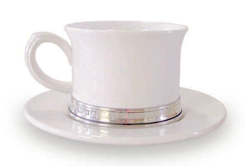 Convivio Cappuccino/Tea Cup W/Saucer by Match
