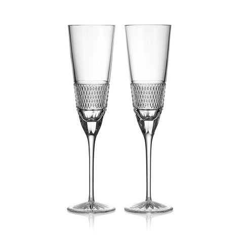 Copper Coast Mastercraft Flute Set Of 2 by Waterford