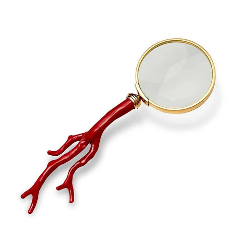 Coral Magnifying Glass by L'Objet