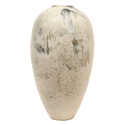 Cream/Grey Vase Large by Kh Würtz