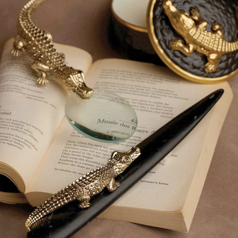 Crocodile Gold  by L'Objet