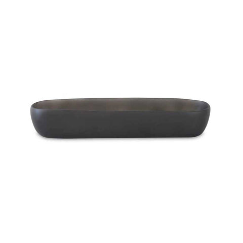 Cuadrado Short Centerpiece Bowl Grey by Tina Frey