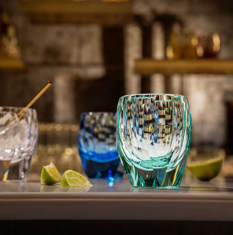 Cubism Tumbler Set Of 6 Colours by Moser