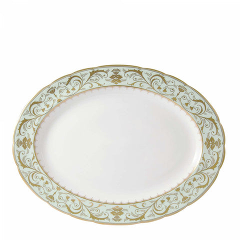 Darley Abbey Oval Dish L/S by Royal Crown Derby