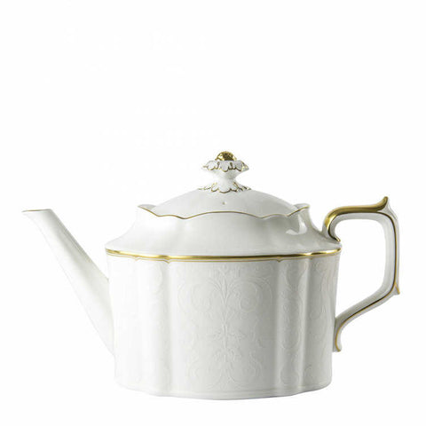 Darley Abbey Pure Gold Teapot Large by Royal Crown Derby
