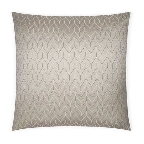 Decorative Pillow Elodie Champagne 22x22 by D.V. Kap