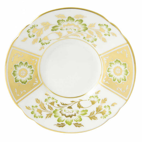 Derby Panel Green Coffee Saucer by Royal Crown Derby