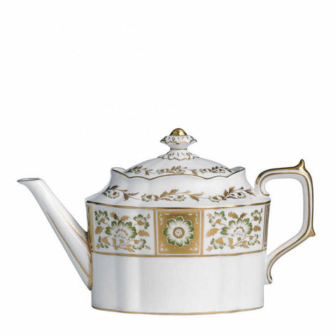 Derby Panel Green Teapot Large by Royal Crown Derby