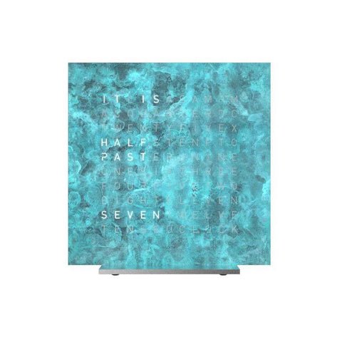 Earth 13.5 Vintage Copper - English by Qlocktwo