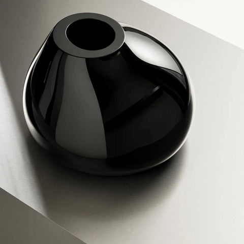 EBON Ebon Vase Black Large by Orrefors