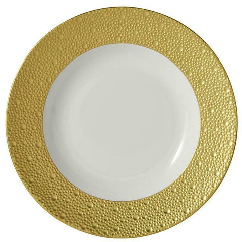 Ecume Gold  Rim Soup - 11.6 In. by Bernardaud