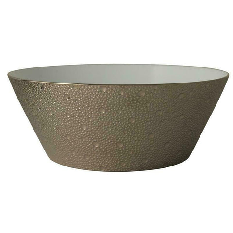 Ecume Platinum  Salad Bowl - 9.5 In. -   by Bernardaud