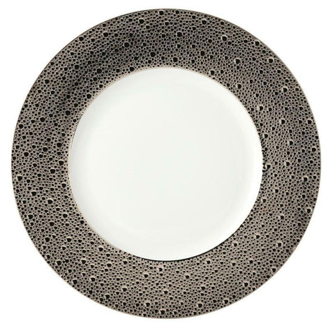 Ecume Platinum  Service Plate - 12.4 In. by Bernardaud