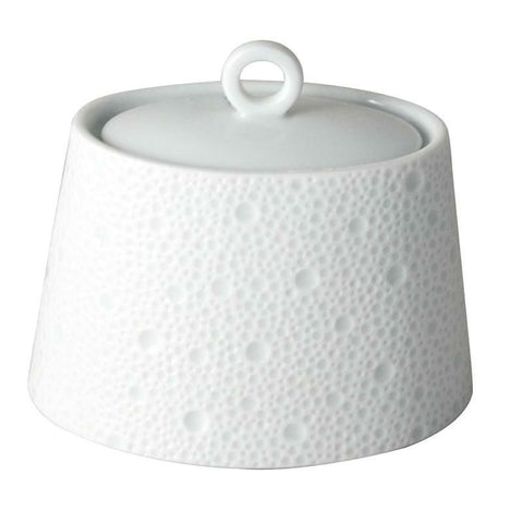 Ecume White  Sugar Bowl  by Bernardaud