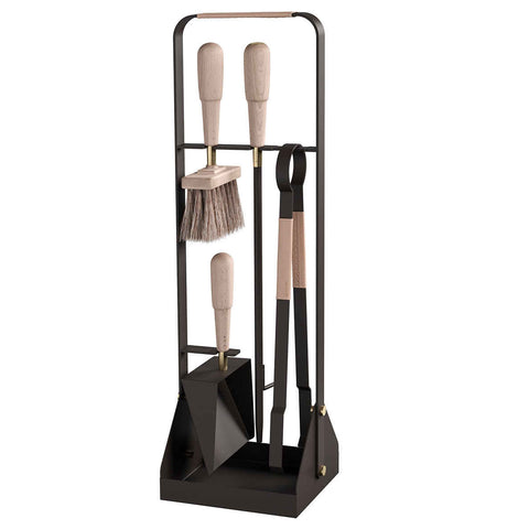 Emma Fireplace Set Naturel by Eldvarm