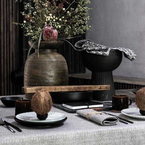 Empreintes - Black  by Le Jacquard Francais