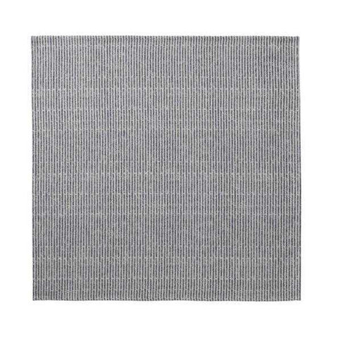 Empreintes Rayures - Blue Napkin by Le Jacquard Francais