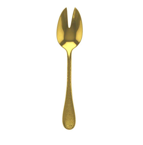 Epoque Oro Serving Salad Fork by Mepra