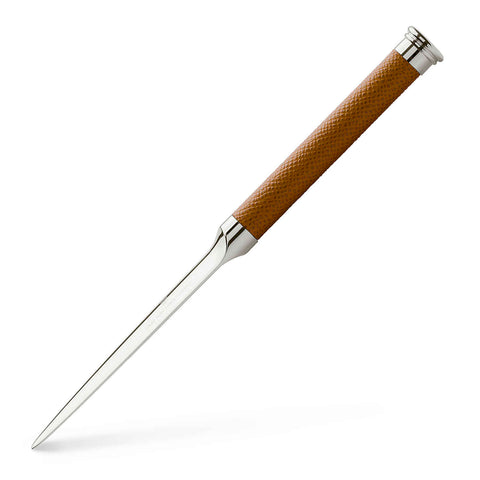Epsom Desk Cognac Letter Opener by Graf Von Faber Castell
