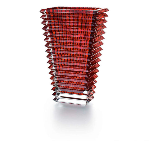 Eye Vase Rectangular 300 Red by Baccarat