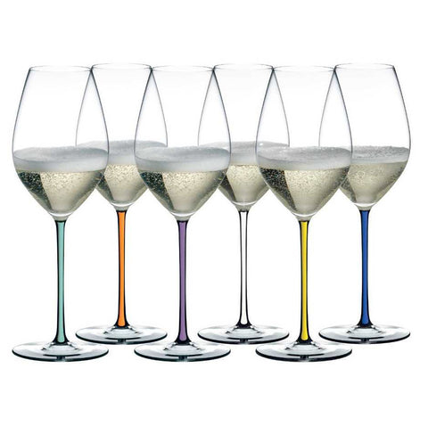 Fatto A Mano Champagne Set of 6 by Riedel